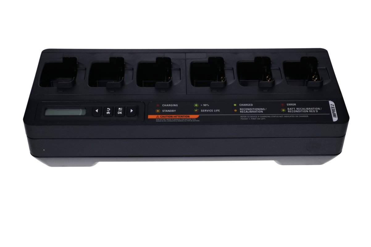 Motorola 6fach-Ladestation Front